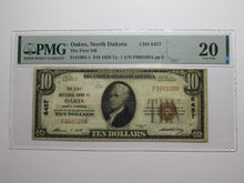 Load image into Gallery viewer, $10 1929 Oakes North Dakota National Currency Bank Note Bill Ch. #6457 VF20 PMG
