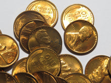 Load image into Gallery viewer, 1947-D Brilliant Uncirculated Wheat Cent Penny Roll!  50 Uncirculated Red Cents