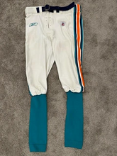 Load image into Gallery viewer, 2008 Jake Long Miami Dolphins Game Used Worn NFL Reebok Football Pants Michigan
