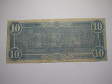 Load image into Gallery viewer, $10 1864 Richmond Virginia VA Confederate Currency Bank Note Bill RARE T68 VF!