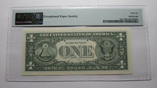 Load image into Gallery viewer, $1 2003 Radar Serial Number Federal Reserve Currency Bank Note Bill PMG UNC66EPQ