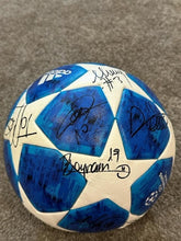Load image into Gallery viewer, 2018-19 Match Used Galatasaray UEFA Champions League Team Signed Soccer Ball