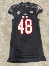 Load image into Gallery viewer, Northern Illinois Huskies Game Used Worn ADIDAS NCAA Football Jersey MAC NIU