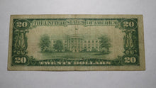 Load image into Gallery viewer, $20 1929 McKees Rocks Pennsylvania PA National Currency Bank Note Bill 5142 Fine