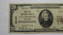Load image into Gallery viewer, $20 1929 East Rochester New York NY National Currency Bank Note Bill #10141 RARE