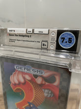 Load image into Gallery viewer, New Sonic The Hedgehog 2 Sega Genesis Factory Sealed Video Game Wata 7.5 Graded