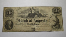 Load image into Gallery viewer, $10 1858 Augusta Georgia GA Obsolete Currency Bank Note Bill! Bank of Augusta