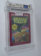 Load image into Gallery viewer, Unopened Desert Falcon Atari 2600 Sealed Video Game Wata Graded 9.4 A+ Seal 1987