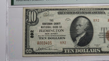 Load image into Gallery viewer, $10 1929 Flemington New Jersey NJ National Currency Bank Note Bill Ch. #892 VF35