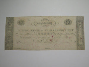 $3 181_ Hulme Ville Pennsylvania Obsolete Currency Bank Note Philadelphia UNC++