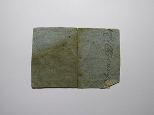 1761 Twenty Shillings North Carolina NC Colonial Currency Note Bill RARE 20s