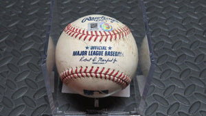 2020 Mike Moustakas Cincinnati Reds Game Used Foul MLB Baseball! Dakota Hudson
