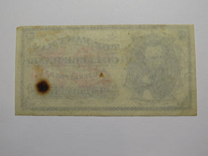 $.25 1870's Poughkeepsie New York Obsolete Currency Note Eastman College