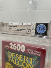 Load image into Gallery viewer, Unopened Desert Falcon Atari 2600 Sealed Video Game! Wata Graded 7.5 A Seal 1987