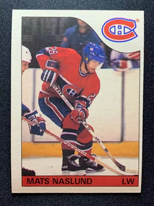 1984-85 Mats Naslund Montreal Canadiens NHL Game Used Worn Away Hockey Jersey