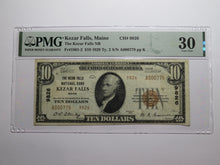 Load image into Gallery viewer, $10 1929 Kezar Falls Maine National Currency Bank Note Bill Ch. #9826 VF30 PMG