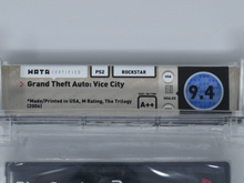 Load image into Gallery viewer, Grand Theft Auto Vice City Sony Playstation 2 Factory Sealed Video Game Wata 9.4
