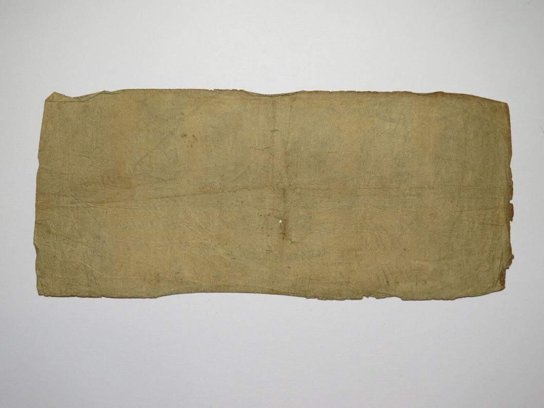 $5 1845 Lambertville New Jersey Obsolete Currency Bank Note Bill Delaware Bridge