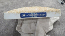 Load image into Gallery viewer, 2021 New York Yankees Vs Rays Game Used Jackie Robinson Day First Base Baseball 