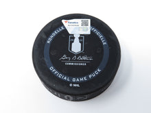 Load image into Gallery viewer, 2022 Edmonton Oilers Vs. Calgary Flames Game 4 NHL Playoff Game Used Puck