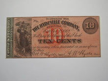 Load image into Gallery viewer, $.10 1862 Hydeville Vermont VT Obsolete Currency Bank Note Bill Remainder UNC++