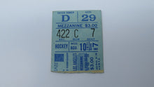 Load image into Gallery viewer, November 10, 1971 New York Rangers Vs. Los Angeles Kings NHL Hockey Ticket Stub