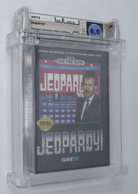 Brand New Jeopardy! Sega Genesis Factory Sealed Video Game Wata Graded 8.5 B