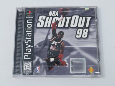NBA Shootout '98 Sony Playstation Factory Sealed Video Game Amazing Condition 98