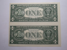 Load image into Gallery viewer, $1 2017 Uncut New York BEP Uncirculated Currency Sheet 2 Federal Reserve Notes
