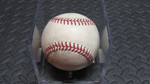 2019 Victor Robles Washington Nationals Game Used Line Out Baseball! Trea Turner