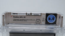 Load image into Gallery viewer, Madden '95 NFL Football Sega Genesis Factory Sealed Video Game Wata Graded 8.5