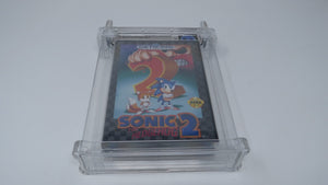 Sonic The Hedgehog 2 Sega Genesis Sealed Video Game Wata 9.6 A++ 1st Tube Seam!!