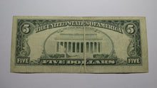Load image into Gallery viewer, $5 1981-A Gutter Fold Error Federal Reserve Bank Note Currency Bill Very Fine