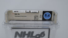 Load image into Gallery viewer, New NHL &#39;96 Hockey Sega Genesis Factory Sealed Video Game Wata Graded 9.4 B+