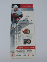 Load image into Gallery viewer, December 2, 2000 Ottawa Senators Philadelphia Flyers NHL Full Hockey Ticket Mint