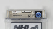 Load image into Gallery viewer, New NHL &#39;96 Hockey Sega Genesis Factory Sealed Video Game Wata Graded 9.4 A!
