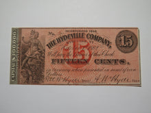 Load image into Gallery viewer, $.15 1862 Hydeville Vermont VT Obsolete Currency Bank Note Bill Remainder UNC++