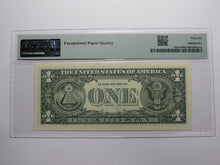 Load image into Gallery viewer, $1 2003 Radar Serial Number Federal Reserve Currency Bank Note Bill PMG UNC66EPQ