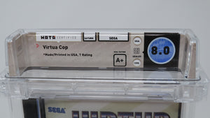 New Virtua Cop Sega Saturn Factory Sealed Video Game Wata 8.0 Graded Virtual CD