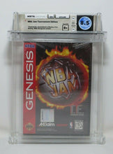 Load image into Gallery viewer, NBA JAM Tournament Edition Sega Genesis Factory Sealed Video Game! Wata Graded