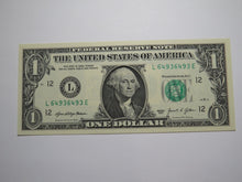 Load image into Gallery viewer, $1 2021 Repeater Serial Number Federal Reserve Currency Bank Note Bill #64936493