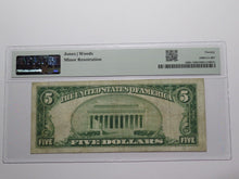 Load image into Gallery viewer, $5 1929 Woodbine New Jersey NJ National Currency Bank Note Bill Ch. #12977 VF20