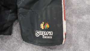 1992-94 Michel Goulet Chicago Blackhawks Game Used Worn CCM Hockey Pants Matched