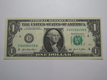 Load image into Gallery viewer, $1 2021 Repeater Serial Number Federal Reserve Currency Bank Note Bill #64586458