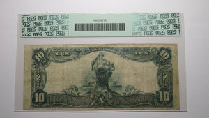 $10 1902 Red Bank New Jersey NJ National Currency Bank Note Bill #2257 VF20 PCGS