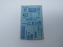 Load image into Gallery viewer, March 31, 1980 New York Rangers Vs. Detroit Red Wings NHL Hockey Ticket Stub