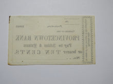 Load image into Gallery viewer, $.10 186_ Provincetown Massachusetts Obsolete Currency Bank Note Bill Province