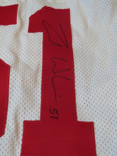 Load image into Gallery viewer, 2008 Zak DeOssie New York Giants Game Used Worn NFL Football Jersey! Brown U.
