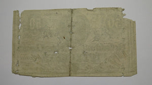 $.50 1864 Richmond Virginia VA Confederate Currency Bank Note Bill RARE T72!