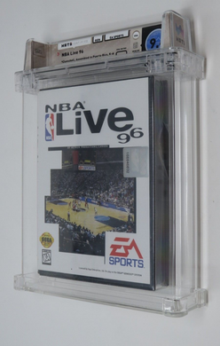 NBA Live '96 Basketball Sega Genesis Factory Sealed Video Game Wata Graded 9.4